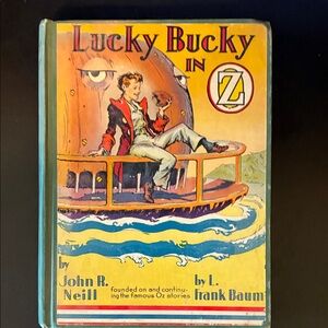 Lucky Brand Green Book Spine